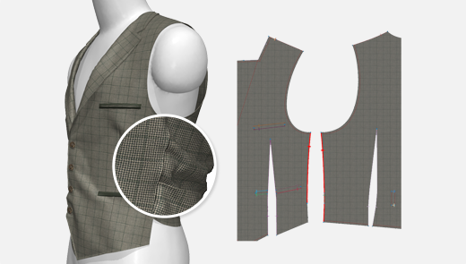 Display Differences in Sewing Length