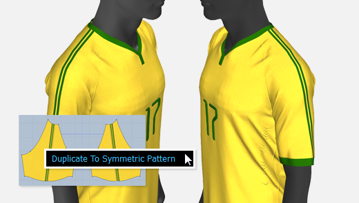 Duplicate Graphics to Symmetric Patterns