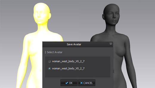 Save Avatar Data Separately