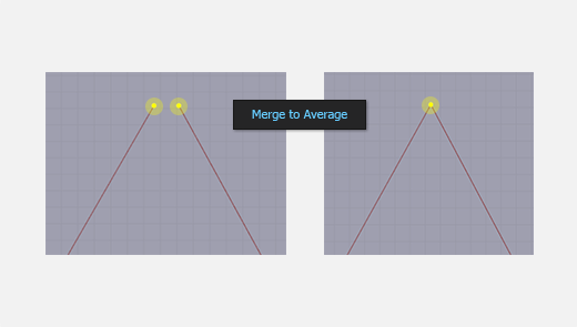 Intersect & Merge Points