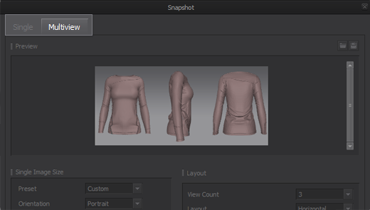 UI Snapshot