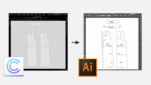 AI Pattern Export